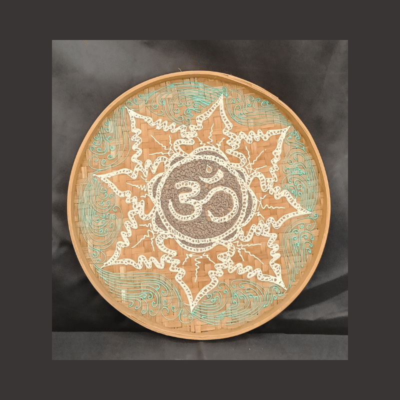 Ratan Tray with OM design