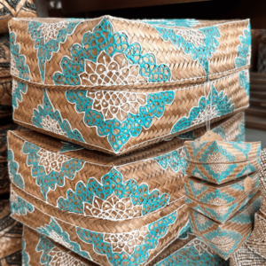 Set Of 3 Decorative Handicraft Boxes