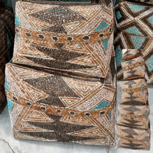 Set Of 5 Decor Boxes Handicraft