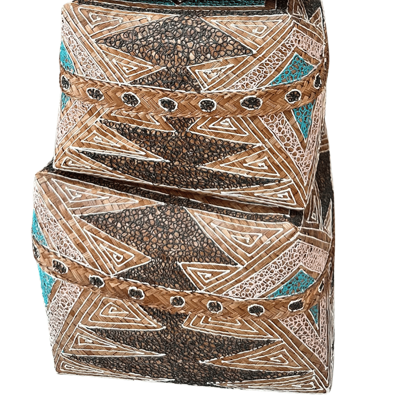 Set Of 5 Decor Boxes Handicraft
