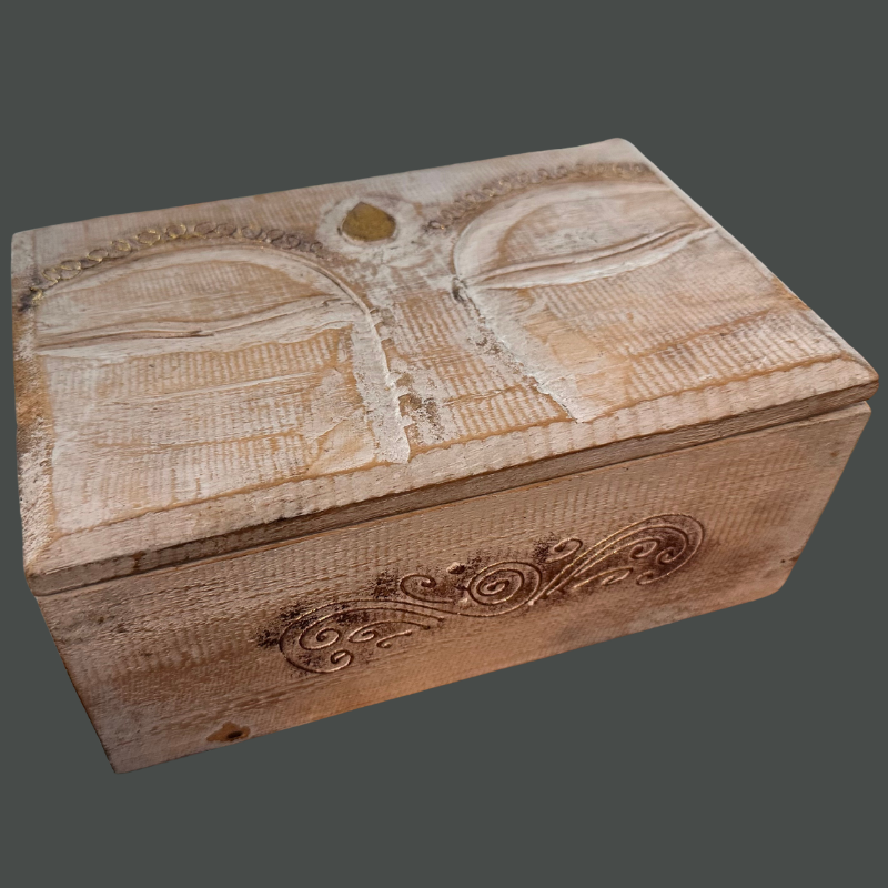 Wood Boxe Carved