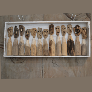 Carved Handicraft in Frame