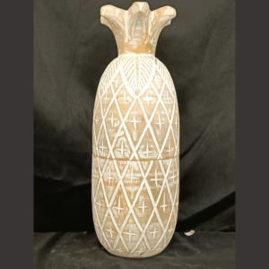 Decorative Boxe Pineapple Ceruse Design