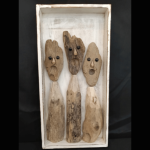 Wood Characters in Frame