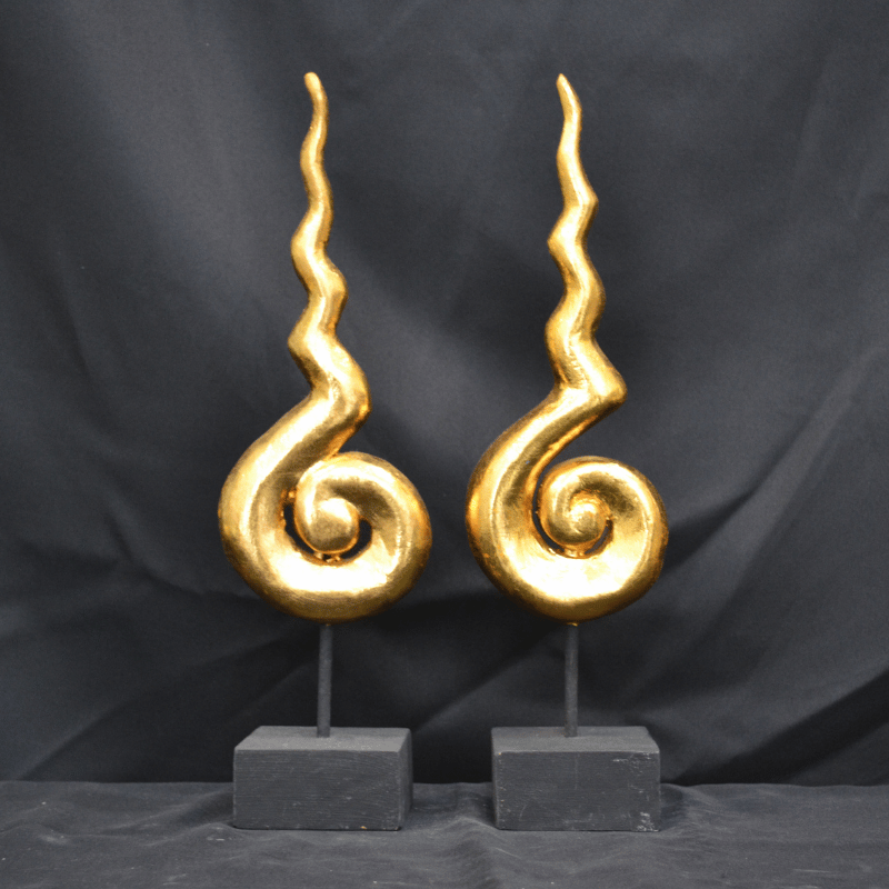 Karma Sign Gold On Stand